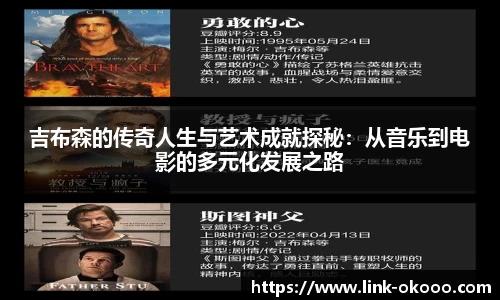 吉布森的传奇人生与艺术成就探秘：从音乐到电影的多元化发展之路
